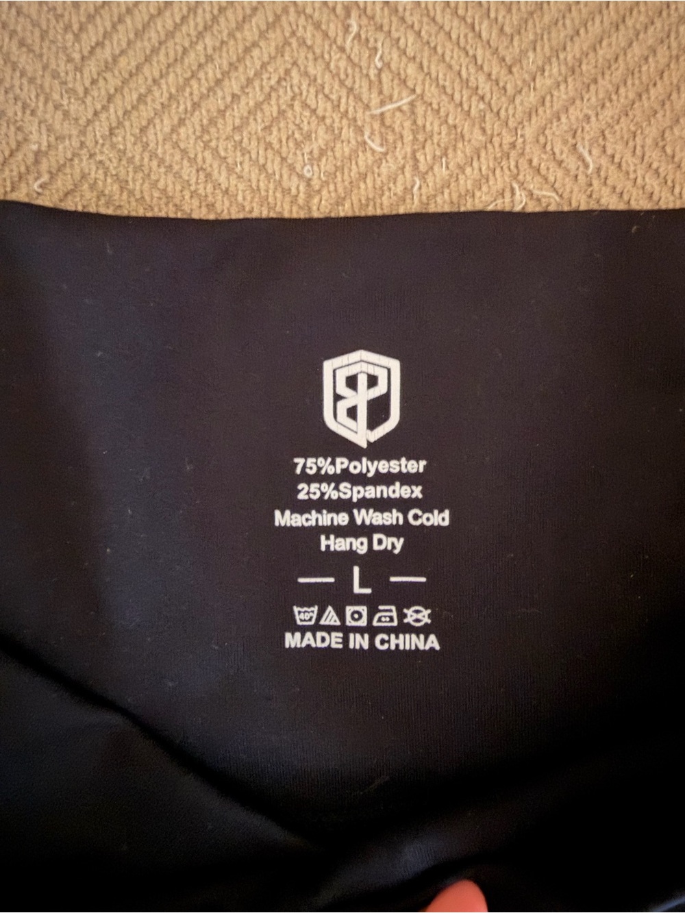Born Primitive Black High-Waist Athletic Shorts - Picture 2 of 2